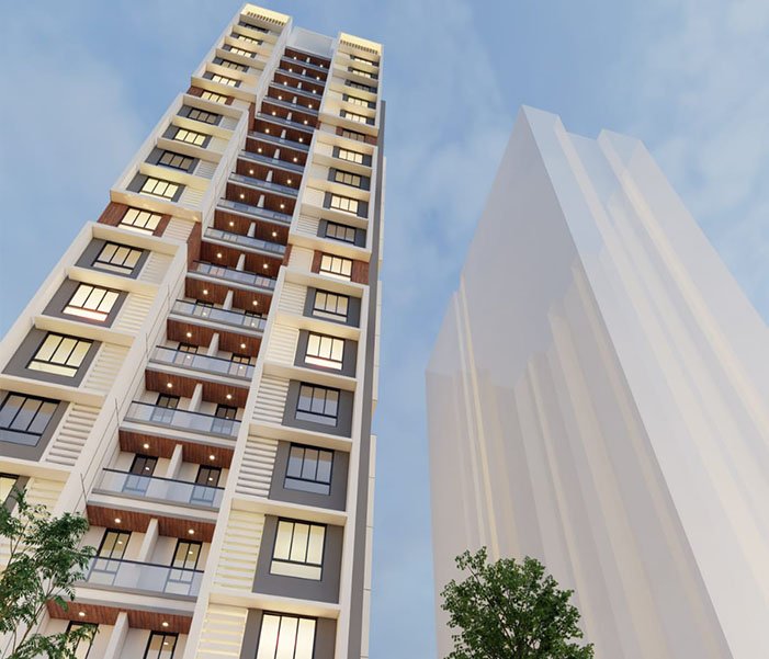 Panchratna Sapphire Kalyan modern residential apartments project
