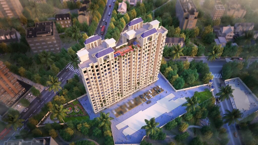 Shankheshwar Privia Kalyan West residential society exterior view