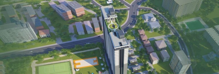 Tisai Residency Kalyan luxury 1 and 2 BHK apartments residential tower